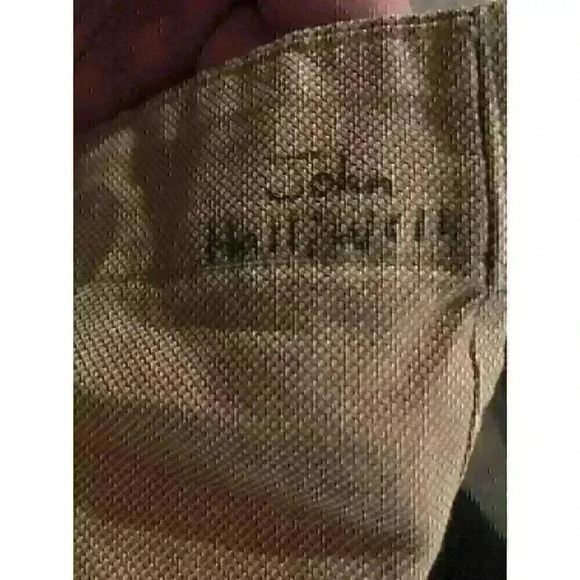 Valentino Uomo Shirt Mens 17.5 34-35 Tan Button Down Cotton Long Sleeve Shirt - Picture 7 of 7